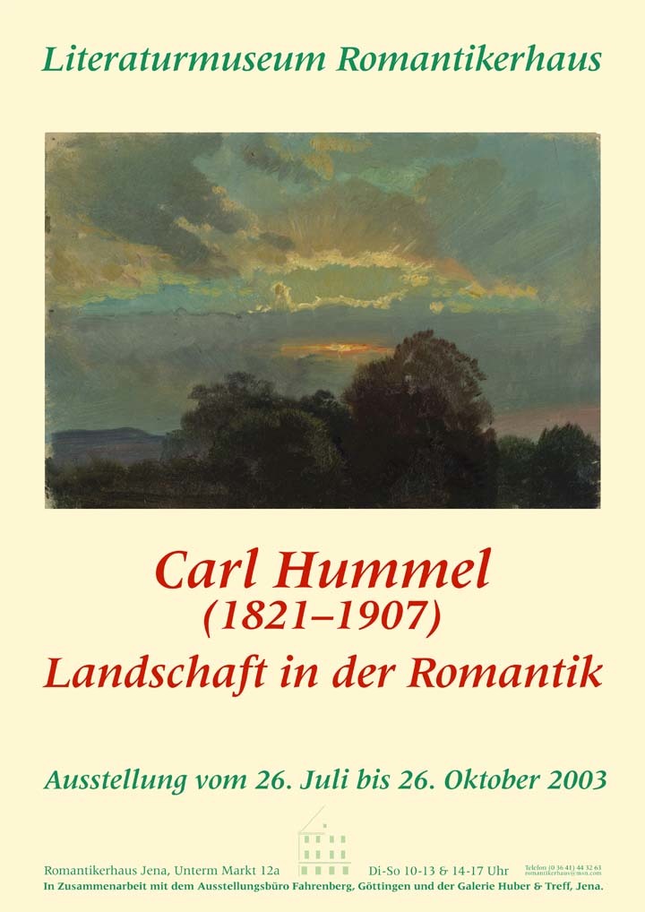 Carl Hummel - Landschaft in der Romantik