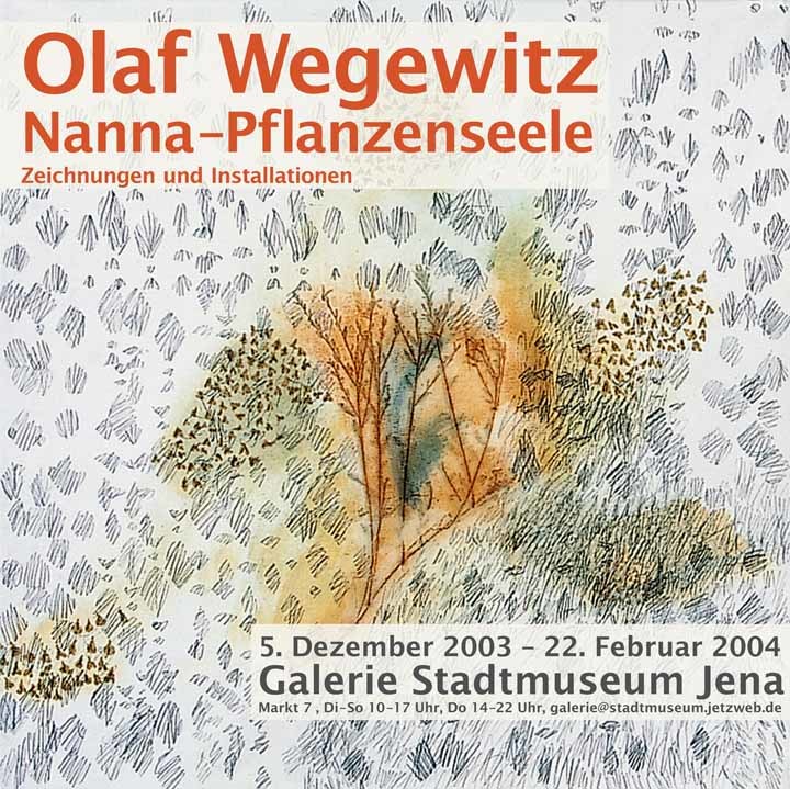 Olaf Wegewitz (Huy-Neinstedt). Nanna – Pflanzenseele