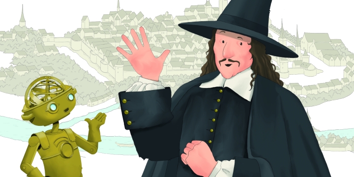 Zeichnungen Erhard Weigel und sein Konstrukt von Cora Freimann